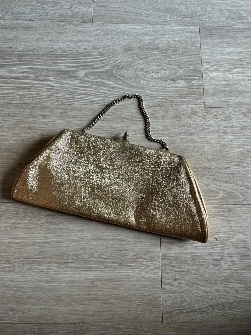 Gold vintage purse
